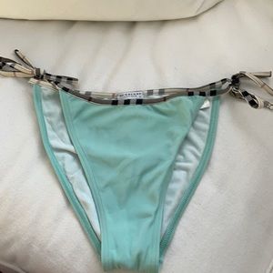 Burberry swim string bikini bottom